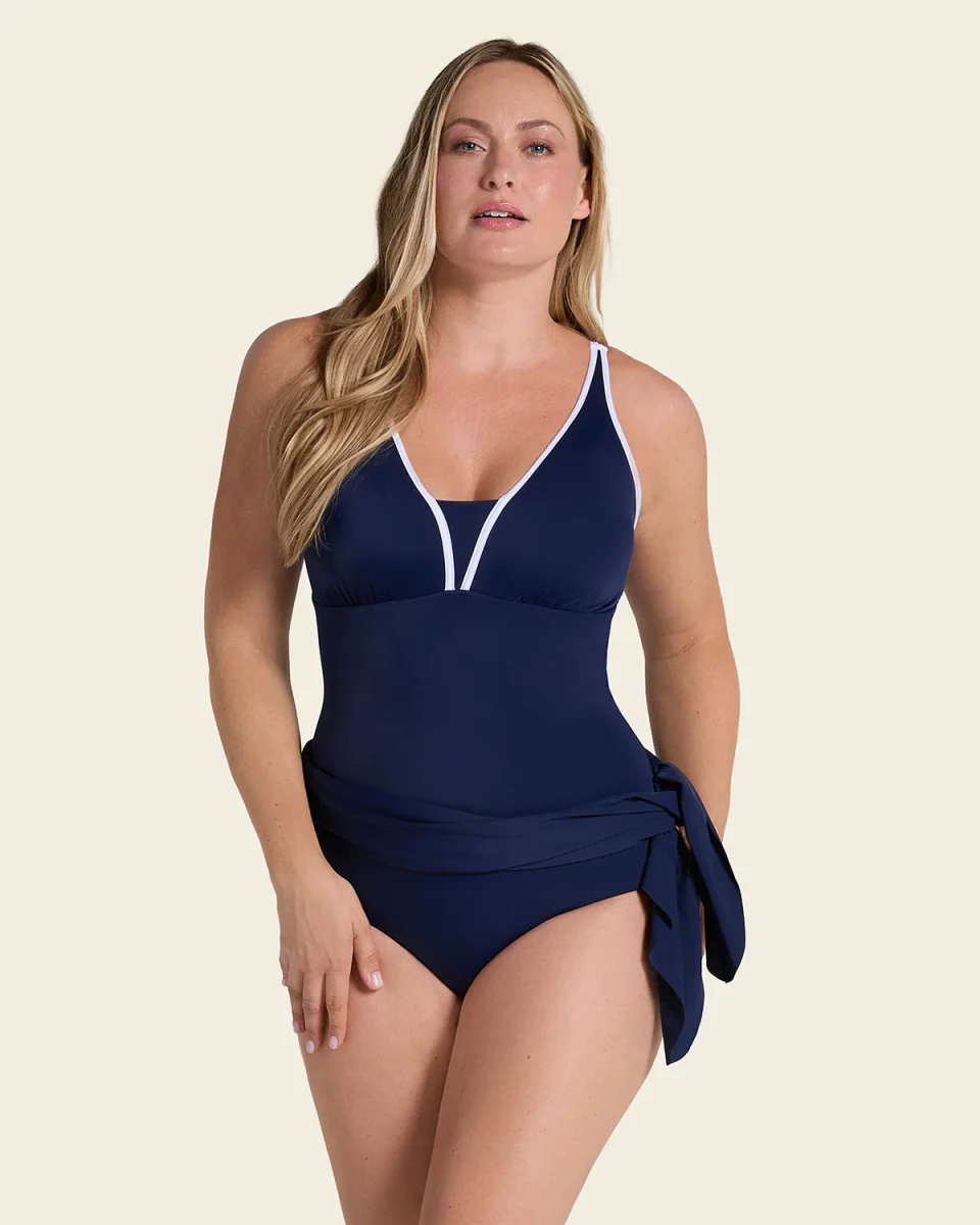 Shaping Full Coverage Multipurpose Swim Dress - Image 8
