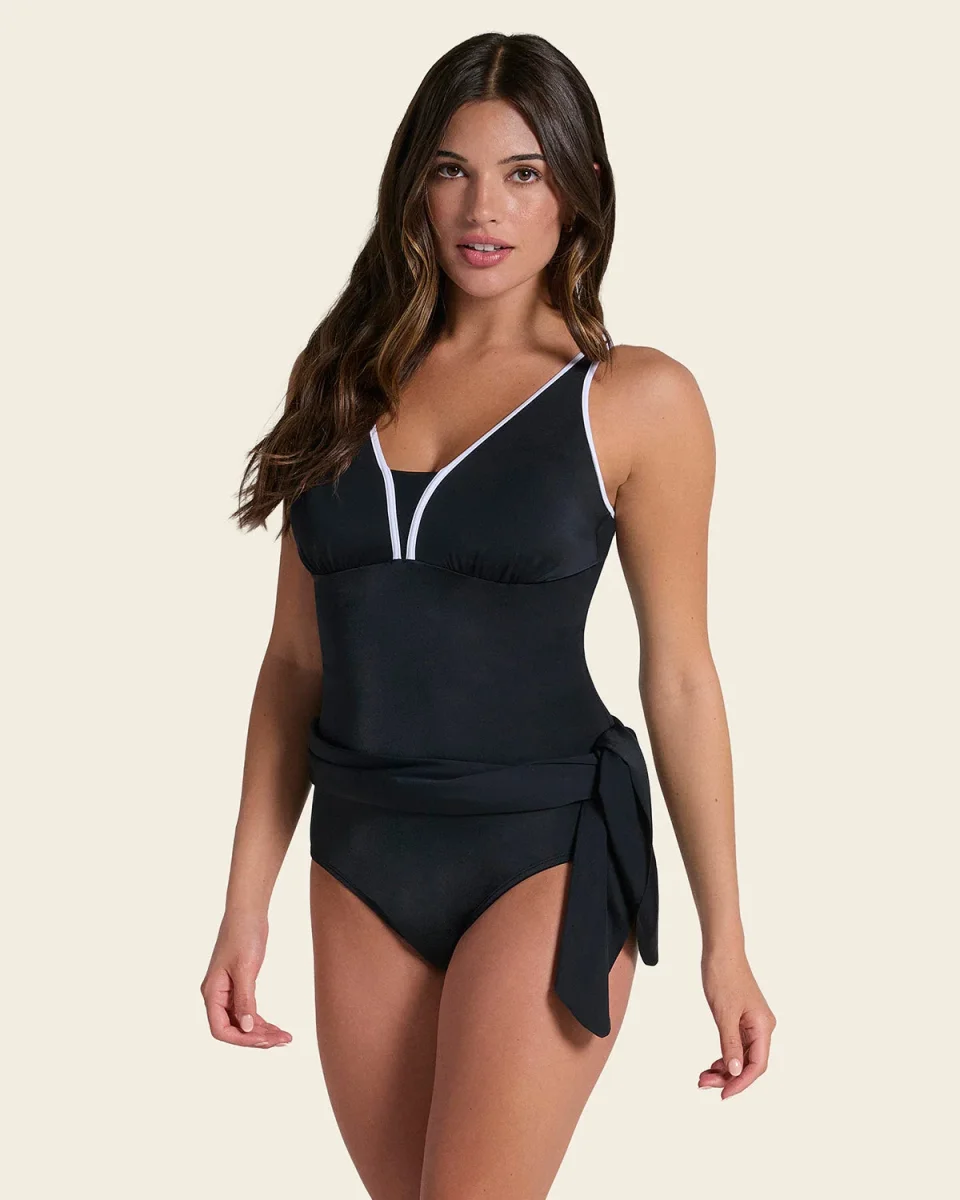 Shaping Full Coverage Multipurpose Swim Dress - Image 6