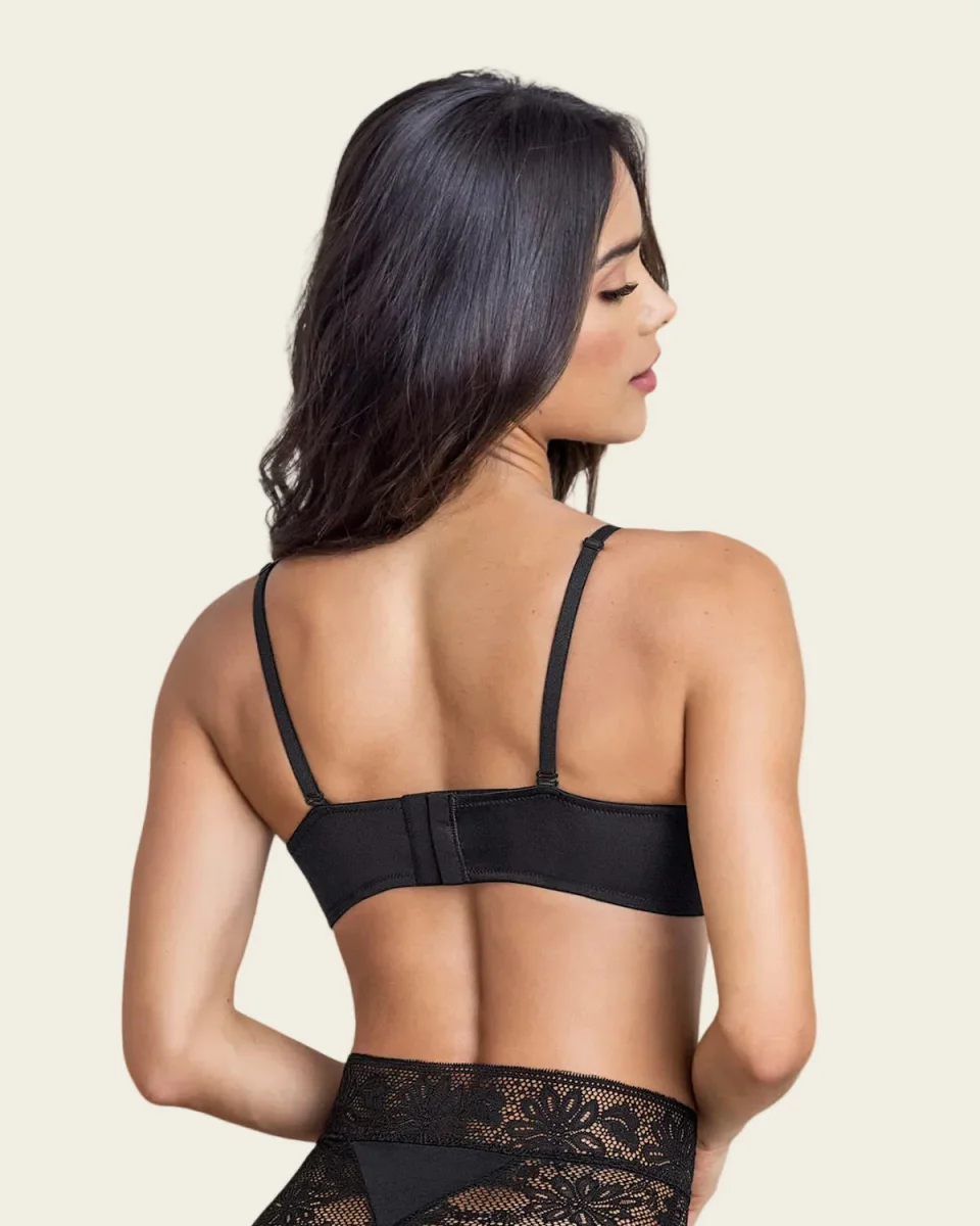 Soft Cup Underwire Push-Up Bra - Image 3