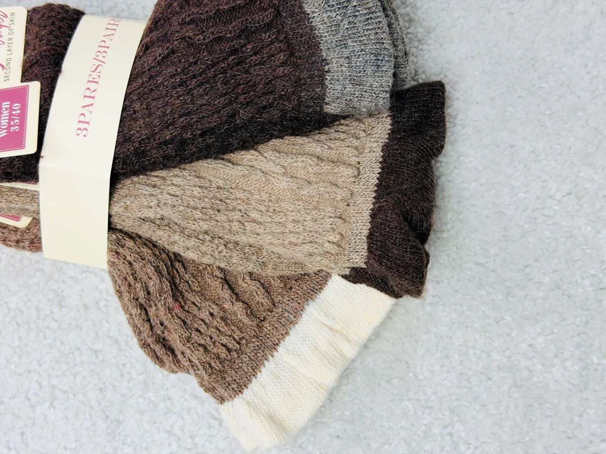 MEIA EM LÃ E CASHMERE PACK3 - Image 5