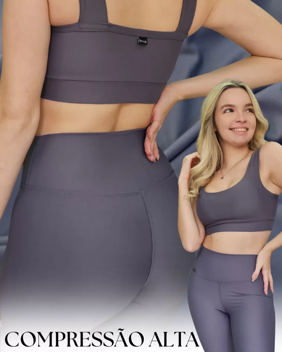 Legging Lisa Cinza - Image 4