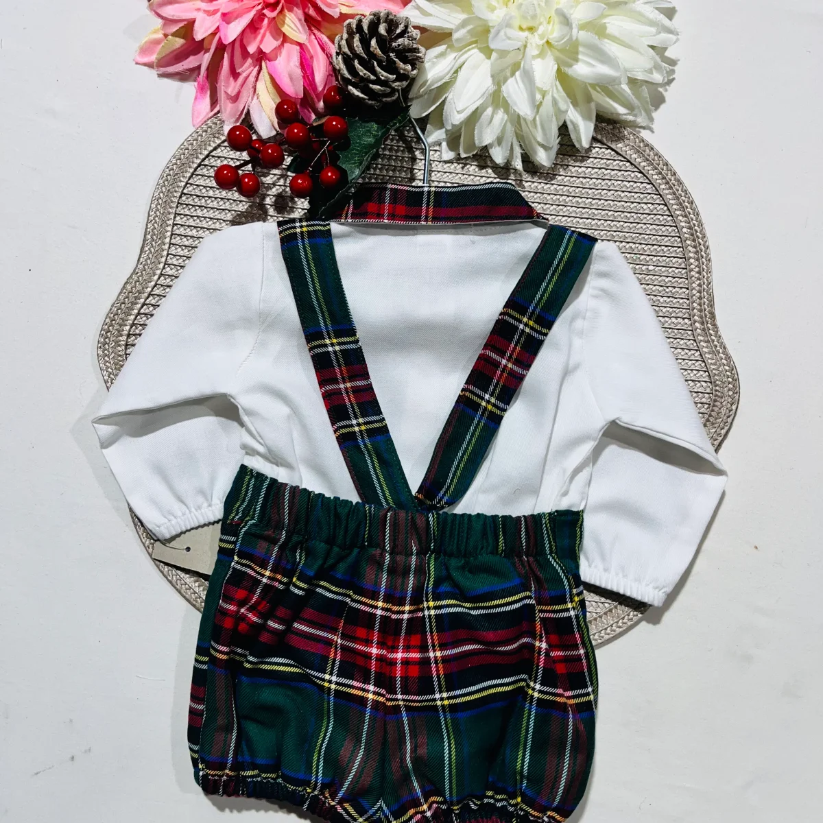 Conjunto de bebé menino - Calção e camisa - 3 aos 12M - Image 4