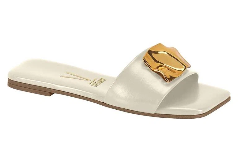 CHINELO CRU APLICAÇÃO DOURADA VIZZANO - Image 2