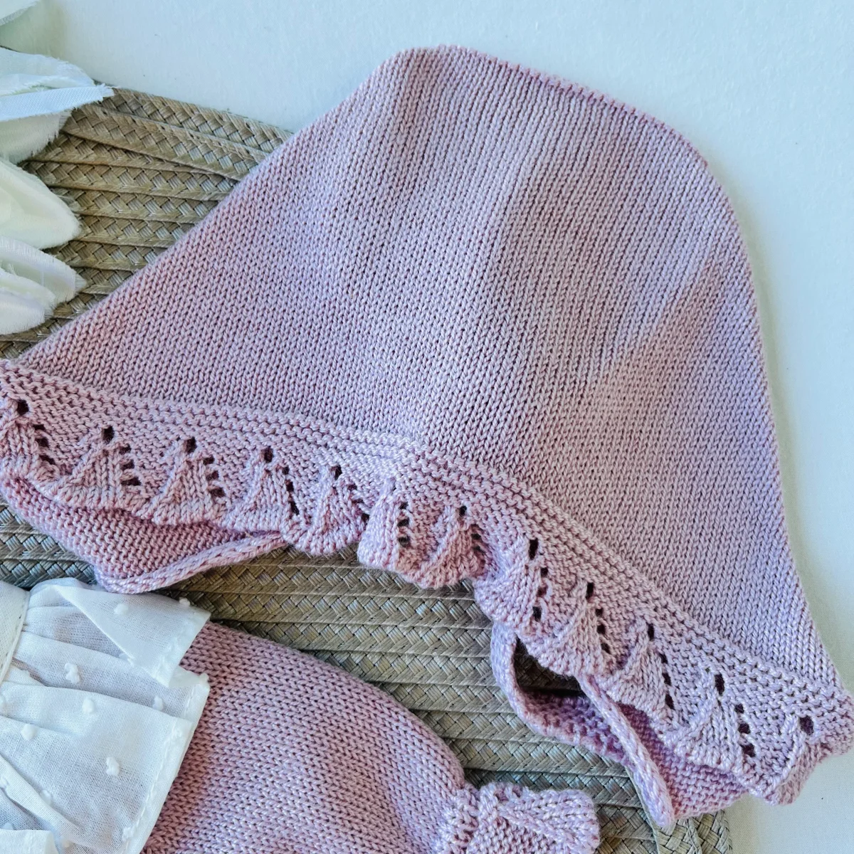 Conjunto Mariana para bebé - 1 aos 12M - Rosa velho - Image 5