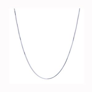 Corrente Prata Rabo de Rato 40cm – 1mm