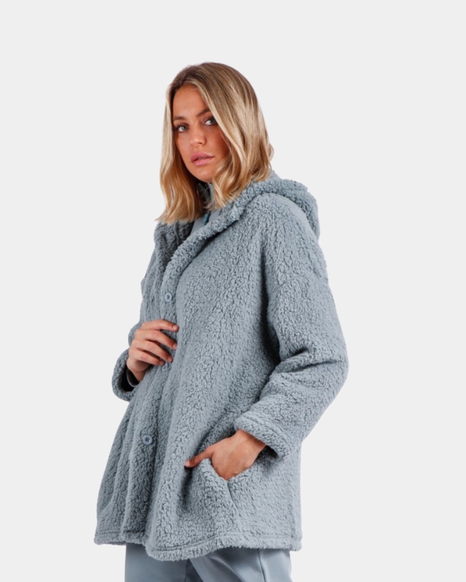 Robe Polar Mulher com Capuz Admas Home Comfort Home - Image 4